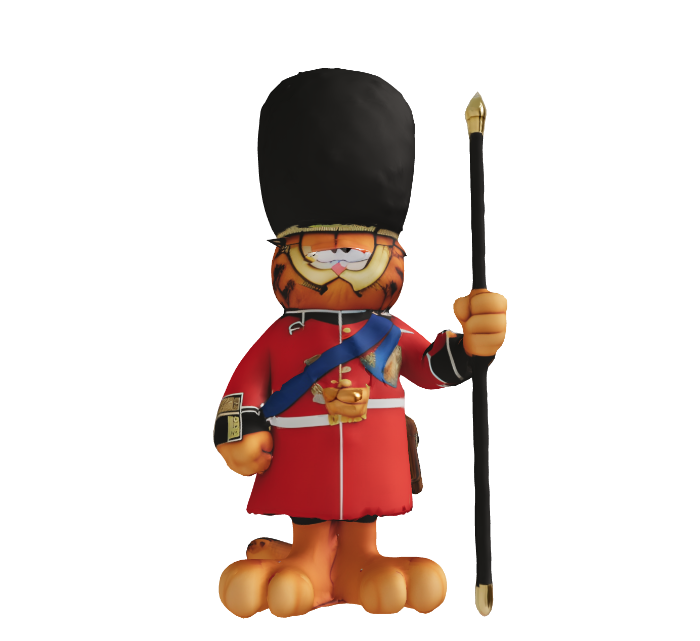 Ownership mascot standing guard over your IP